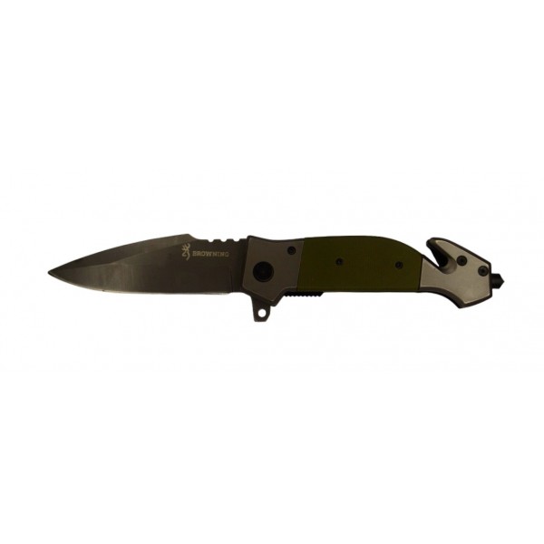 Складний ніж туристичний, Browning 365, зелений